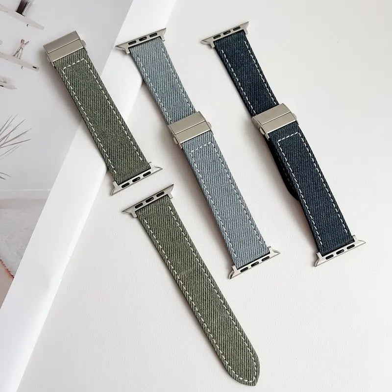 bracelet apple watch en denim